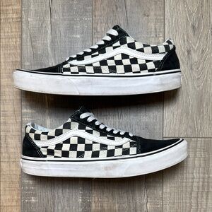 Men’s Vans Checkerboard Sneakers